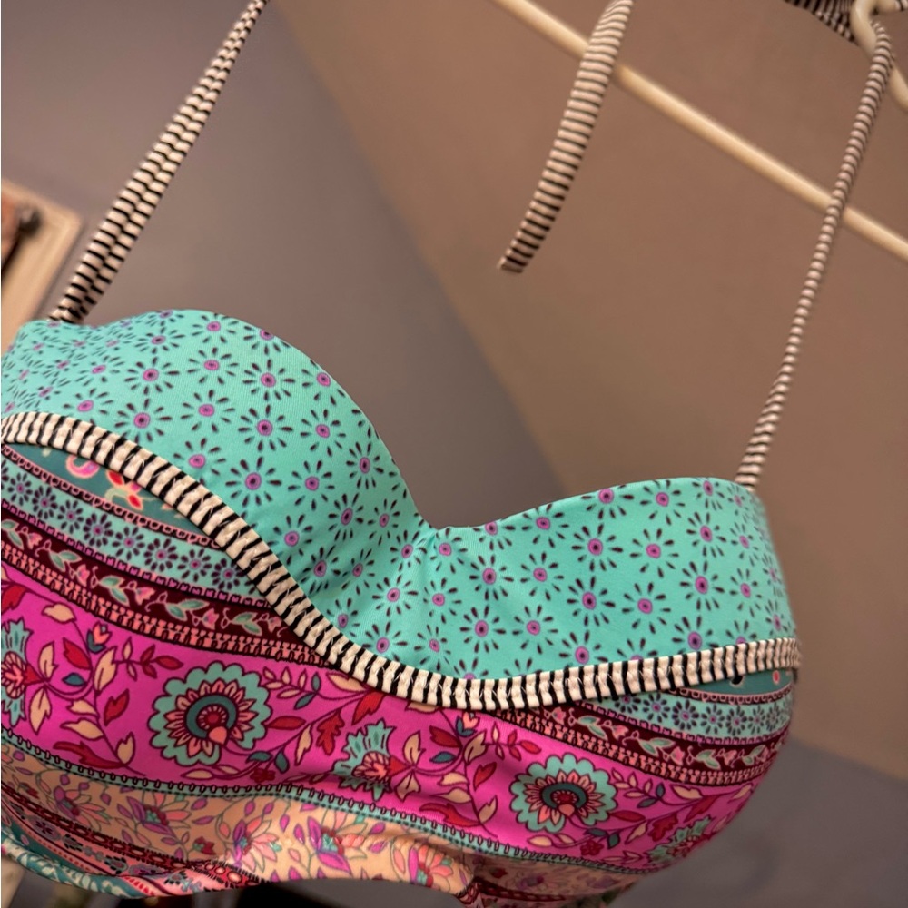 Shade & Shore Multicolor Bikini Top
